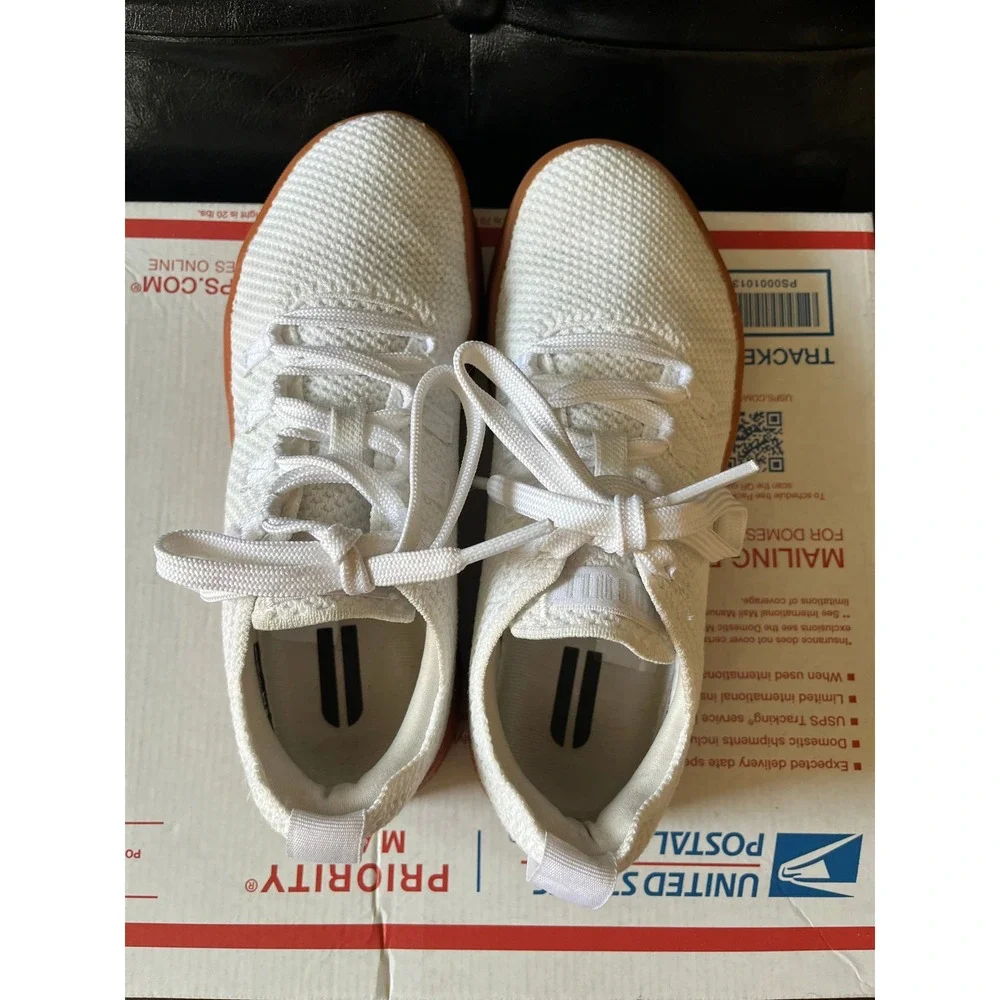 NOBULL White Knit Trainer